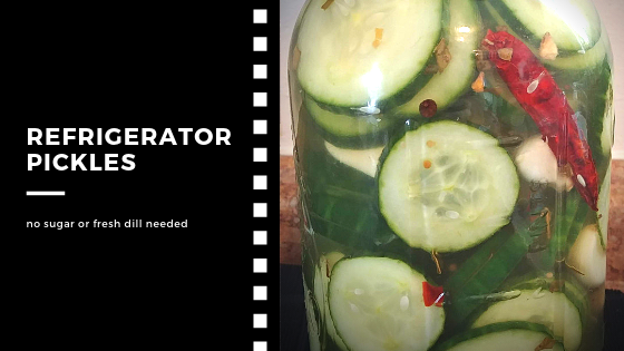 Refrigerator Pickles