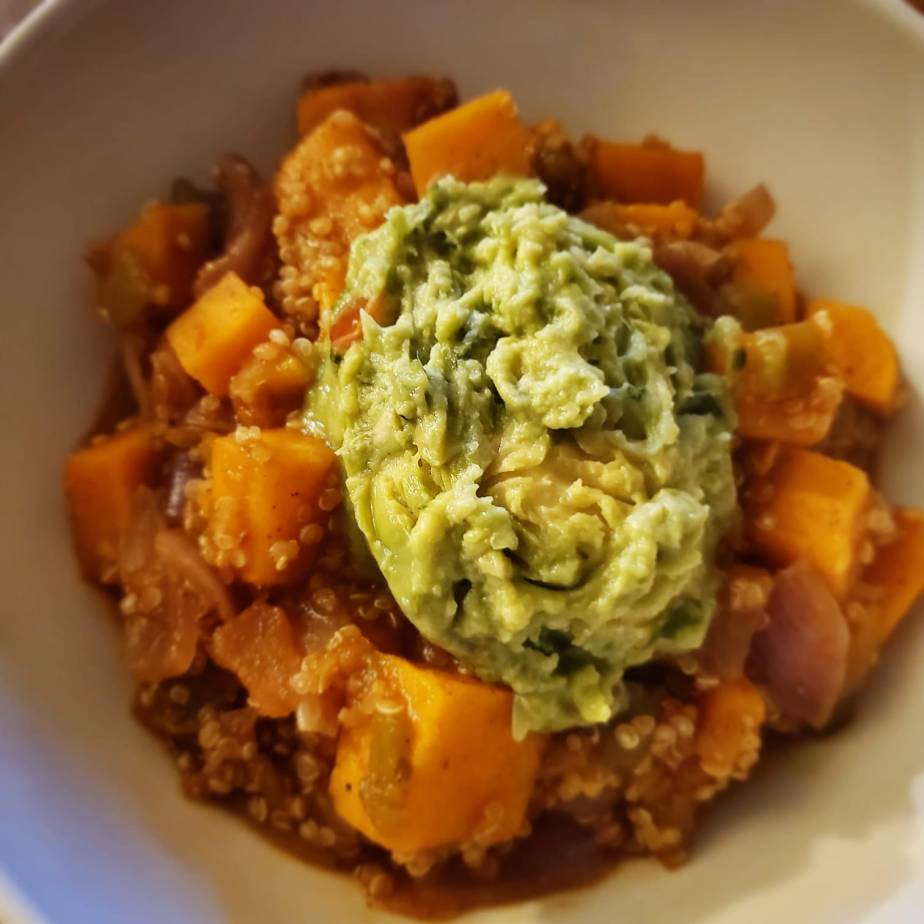 Sweet Potatoes with Mexican&nbsp;Quinoa