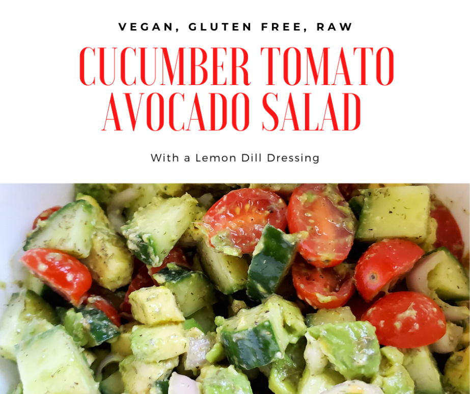 Cucumber Tomato Avocado&nbsp;Salad